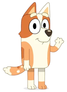 Bluey Characters 4 Bluey.tv_Brandy_waving