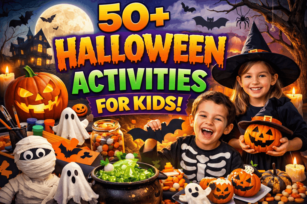 50+ Halloween Activities for Kids 9 Halloween Activities for Kids