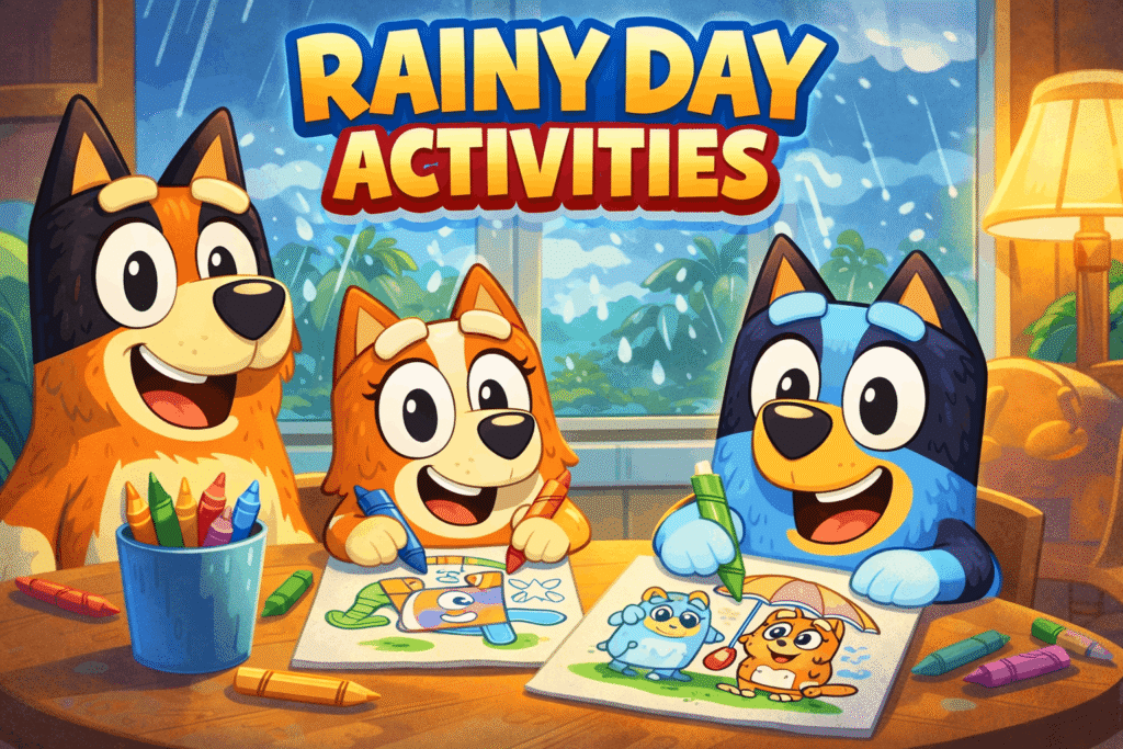 Rainy Day Activities to Keep Kids Busy Indoors 4 Rainy Day Activities