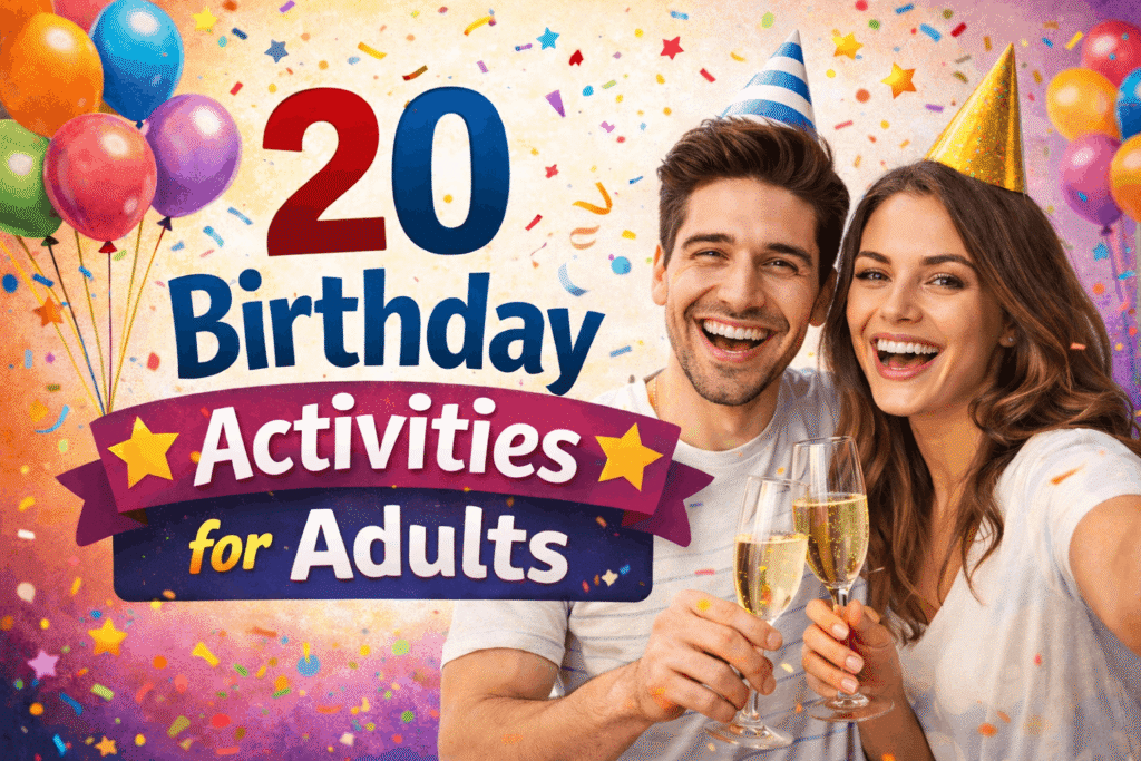 20 Birthday Activities for Adults | Unforgettable Ideas 11 birthday activities