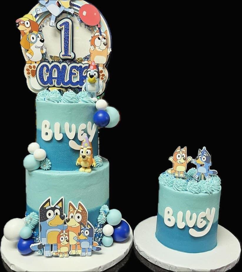 10+ Cute & Creative Bluey Cake Ideas for a Memorable Birthday Party 10 Bluey Sheet Cake